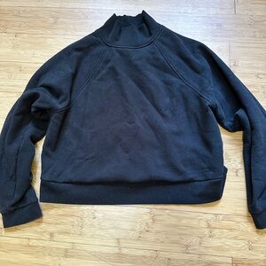 A New Day Charcoal Mock Neck Top